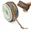 250M 8-Wire Colored Insulated P/N B-30-1000 30AWG Wire Wrapping Cable Wrap