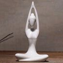 Yoga Posture Statue Desktop Decoration Crafts Wedding Gifts Display Decor 01