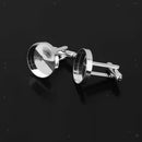 10 Pcs 16Mm Round Blank Settings Cufflinks Diy Craft Findings Charm