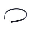 Lady Plastic Tooth Waterproof Headband Hair Hoop Hairband 2 Pcs Black
