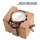 Professional Wooden Watch Case Block Vise Clamp Movement Watch Repair Tool