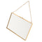 Metal & Glass Hanging Photo Frame Portrait & Landscape & Specimen 18x13cm