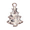 8pcs Christmas Series Charms Pendant DIY Crafts Jewelry Hair Accessories(1)