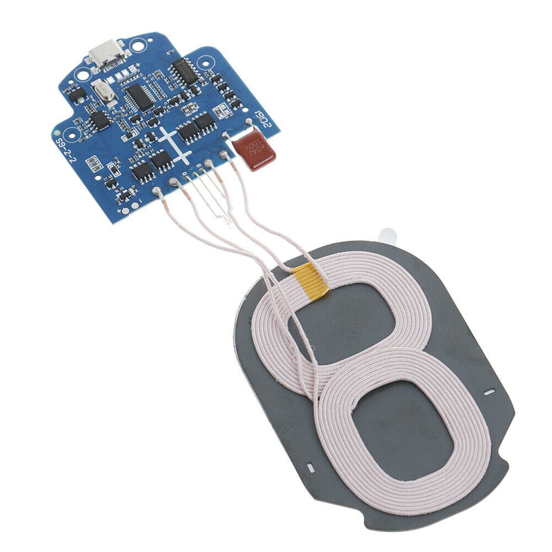 7.5W S9Fast Charging Wireless Charger PCBA Circuit Board With Dual 2Coil GreenBX