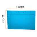 Silicone Pad Desk Mat Anti Static Solder Repair Heat Insulation Magnetic cxz