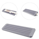 Gray Resistant Silicone Mat Pouch for Flat Iron, Curling Iron,Hot Hair Tool