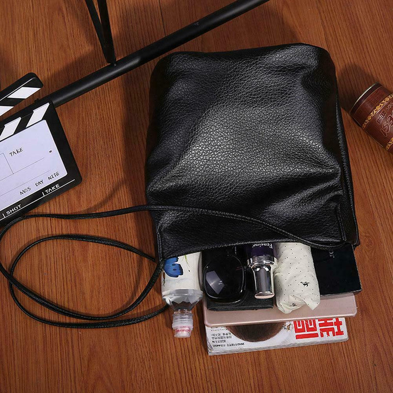 2016 Designer Women Cross Body Bags Large Capacity Shopping Bag(black)