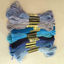 100 Multi-Colours Cross Stitch Embroidery Thread Sewing Skeins Floss Kit Crafts