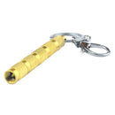 Off Road Vehicle Tire Air Deflator Brass Tyre Air Down Tool + 4 Valve Caps