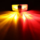 2 Led Waterproof Car Truck Lorry Side Marker Light Tail Rear Lamps Indicato