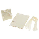 12 Pieces Paper Candy Gift Boxes with Ribbon Party Gift 7.5 x 3.5 x 8.8cm