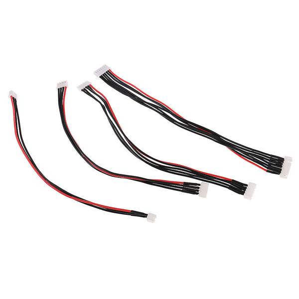 4x 2S 3S 4S 6S 20cm Lipo Balance Wire Extension Lipo Charger Cable