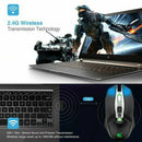4-in-1 Wireless V3.0+V5.0+2.4GHz+USB Gaming Optical Mouse Wired Rechargeable bs
