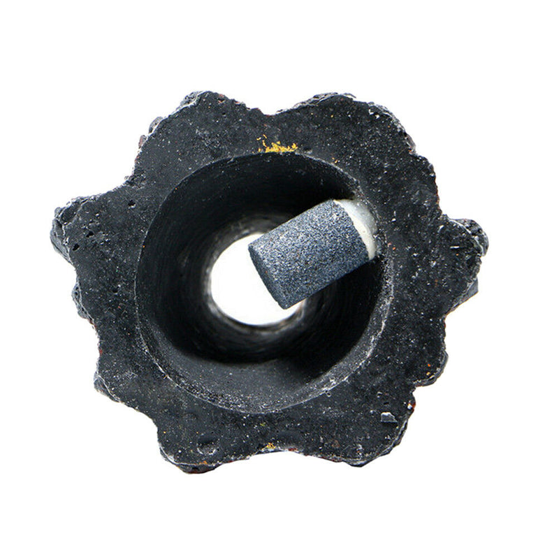 Aquarium Volcano Shape&Air Bubble Stone Oxygen Pump Fish Tank Ornament Decor  OZ