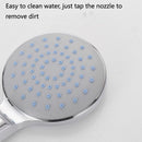 Handheld ABS Shower Bath Heads Booster Water Saving Bathing Sprayer Head