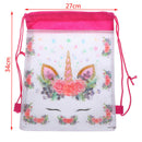 Cartoon Horse Drawstring Bag Travel Bag School Backpacks Kids Birthday Gifts