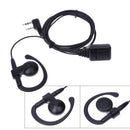 2 Pin PTT Mic Earpiece Headset for Baofeng Kenwood Puxing Wouxun Radio A