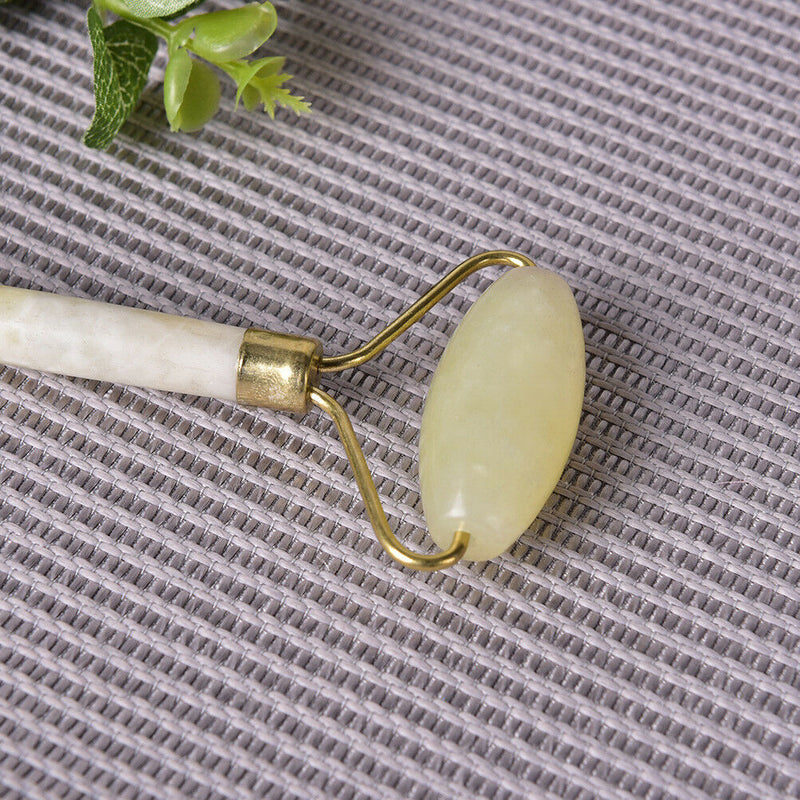 1Pc Women Facial Massager Body Head Neck Foot Nature Beauty Tool Jade NewestBX