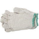 12 Pairs White Factory Industry Knitted Cotton Work Protect Gloves