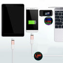 10 in 1 Digital DC USB Tester Current Voltage Charger Voltmeter (Black) A