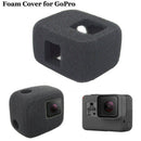 Black Camera Sponge Foam Case Windshield Cover Replacement For GoPro Hero 5 6 7