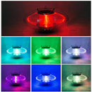 Solar Powered LED Floating Ball Lamp Dec Drift Light Swi For Garden Fa H4Z5 W8H2