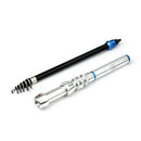 Pocket Telescopic Mini Fishing Pole Pen Shape Removable Fishing Rod w/ Reel