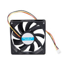 12V 3 Pin CPU Fan Heatsink Cooler Heatsink Fan For PC 80x80x15mm S6Y8