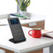 Electric LEDs Alarm Clock With Phone Wireless Charger Table Digital Thermometer