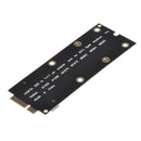 128G 256G 512G mSATA SSD to 7+17 pin Adapter Card for 2012 MacBook Pro Retina