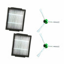 Hepa Filter Side Brush Robot Vacuum Cleaner Replacement Spare Parts For Roo