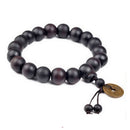 Men's Wooden Buddha Buddhist Prayer Beads Tibet Mala Wrist Bracelet Fashion