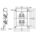 DIY 4-Way Speaker Box Terminal Binding Post Screw Cup