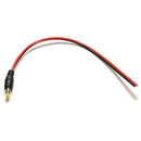 10pcs  For CCTV Security 12V DC Power Pigtail Male 5.5*2.1mm Cable Plug Wire  OZ