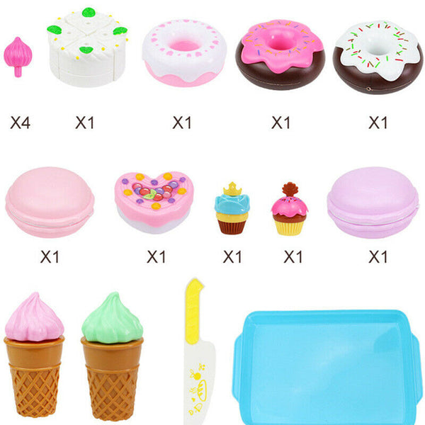 Pretend Play Early Education Children'S Kitchen Toys Plastic Simulation Foo R8M5