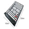 1:10 Scale Metal Roof Rack + Bright LED Light Bar for Axial SCX10 Jeep Wrangler,