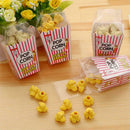12pcs/Box Popcorn Box Eraser Children Kids School Stationery Student Prizes