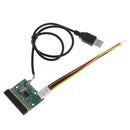 1.44MB 3.5" floppy drive connector 34 PIN 34P to USB cable adapter PCB board ME