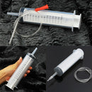 150ml Reusable Plastic Syringe Refilling Perfume Tool Travel Needle Tube