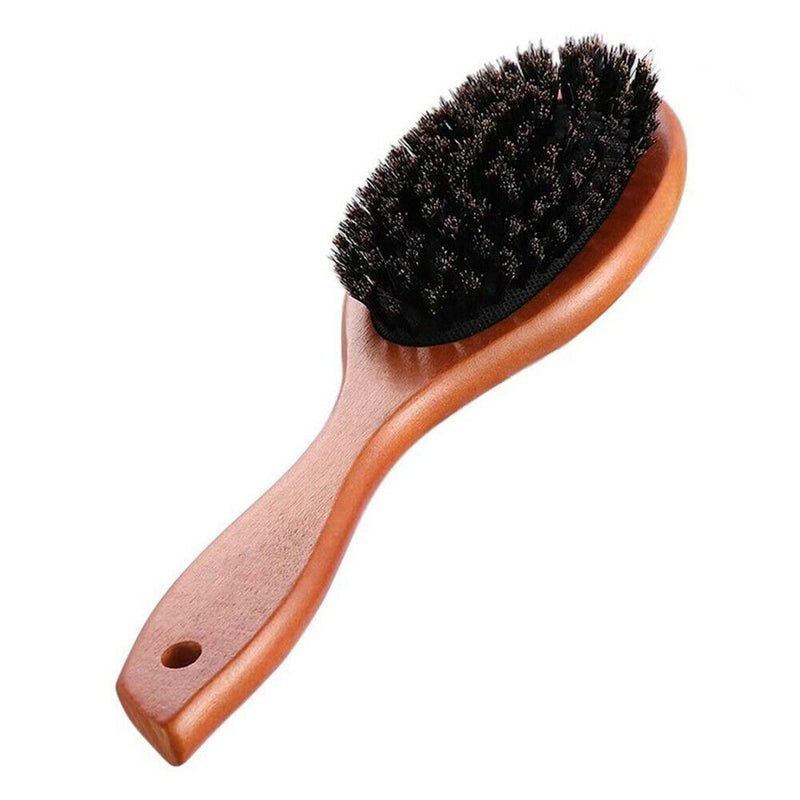 Wooden Handle Bristles Salon Hair Brush Anti-static Scalp Massage Combs