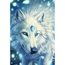 5D DIY Diamond Painting Wolf Cross Stitch Embroidery Mosaic Kit Needlework
