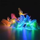 Cute Solar 12LED Butterfly Fairy Lights For Indoor Outdoor 4m Garden Patio Decor