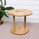 Wine Glass Holder Bamboo Tabletop Wine Glass Drying Racks Camping for 6 Gla