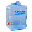 MagiDeal 15L Portable Outdoor Camping Water Carrier Canister Water Container