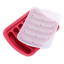 DIY Sausage Making Mold Silicone Burger Hot Dog Maker Mould Patty Maker Red