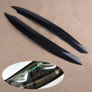2PCS Headlight Eyebrow Cover Fit for VW Golf 7 GTI GTD 2013-2017 ABS New