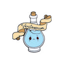 Perfume Bottle Brooch Badge for Women Men Backpack Pins Jewelry (Style 3) A