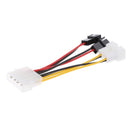 4-Pin 4-Way Splitter Power Cable Extension Cable