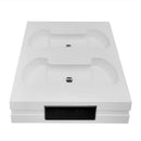 Dual Controller Charger for DualSense Charging Station with LED Indicator A