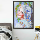 5D DIY Special Shaped Diamond Painting Beauty Cross Stitch Mosaic Kit Decor